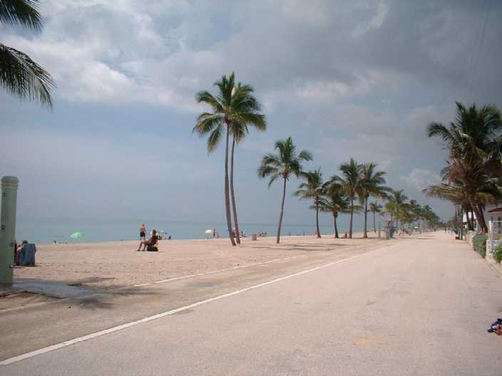 Hollywood Beach, Florida - Boardwalk